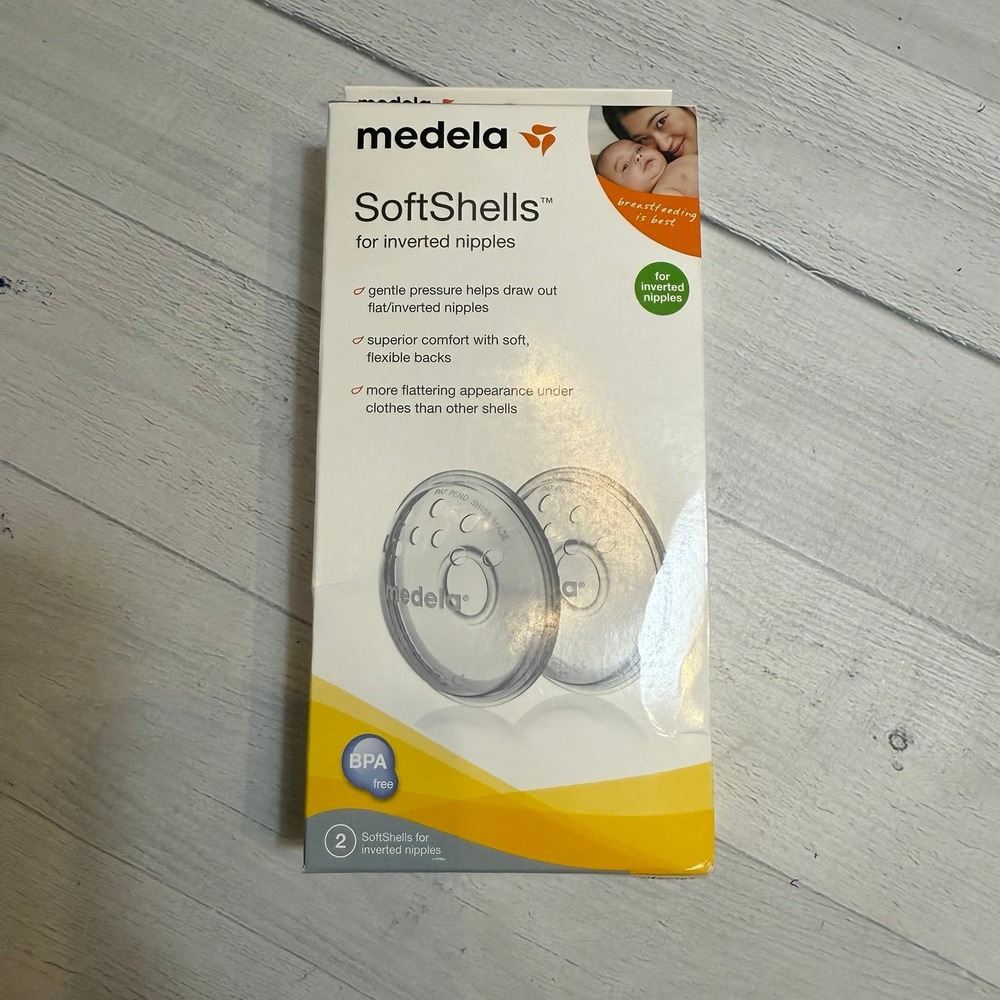 Medela soft shells Breast Shells for‎ Inverted Nipples NEW